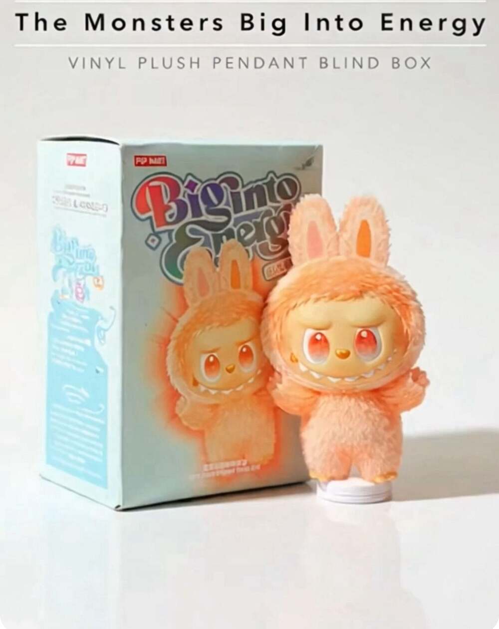 Pop Mart The Monsters Big Into Energy Vinyl Plush Pendant - Blind Box